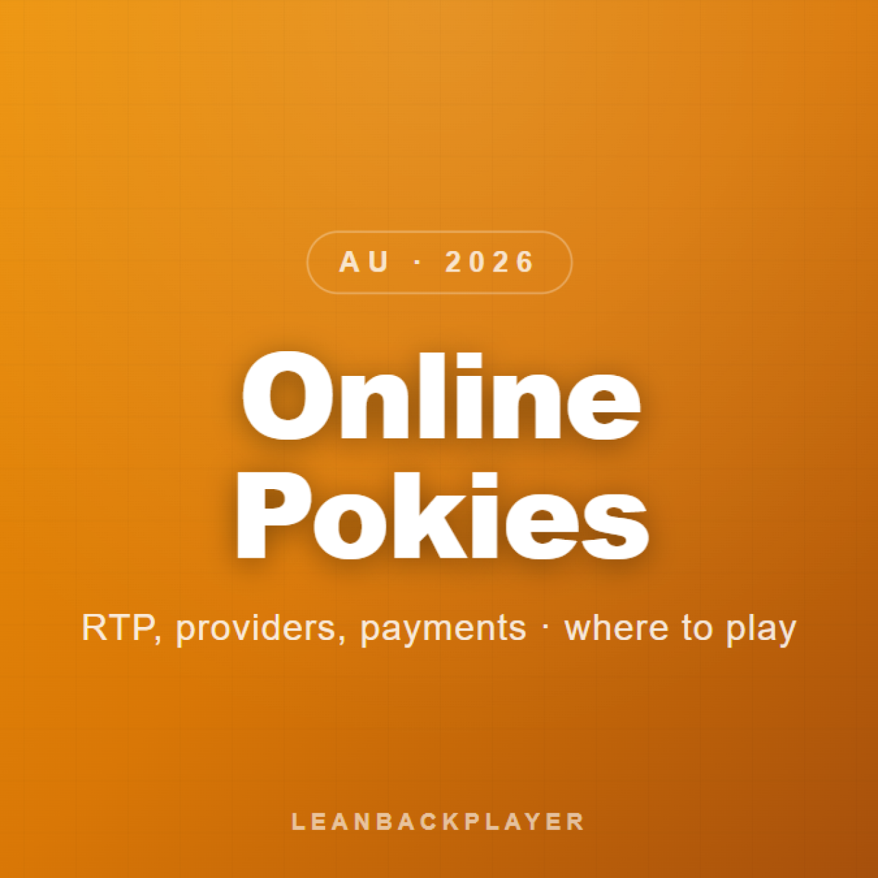 Online Pokies Australia 2026: complete guide to RTP, providers, payments, and where to play